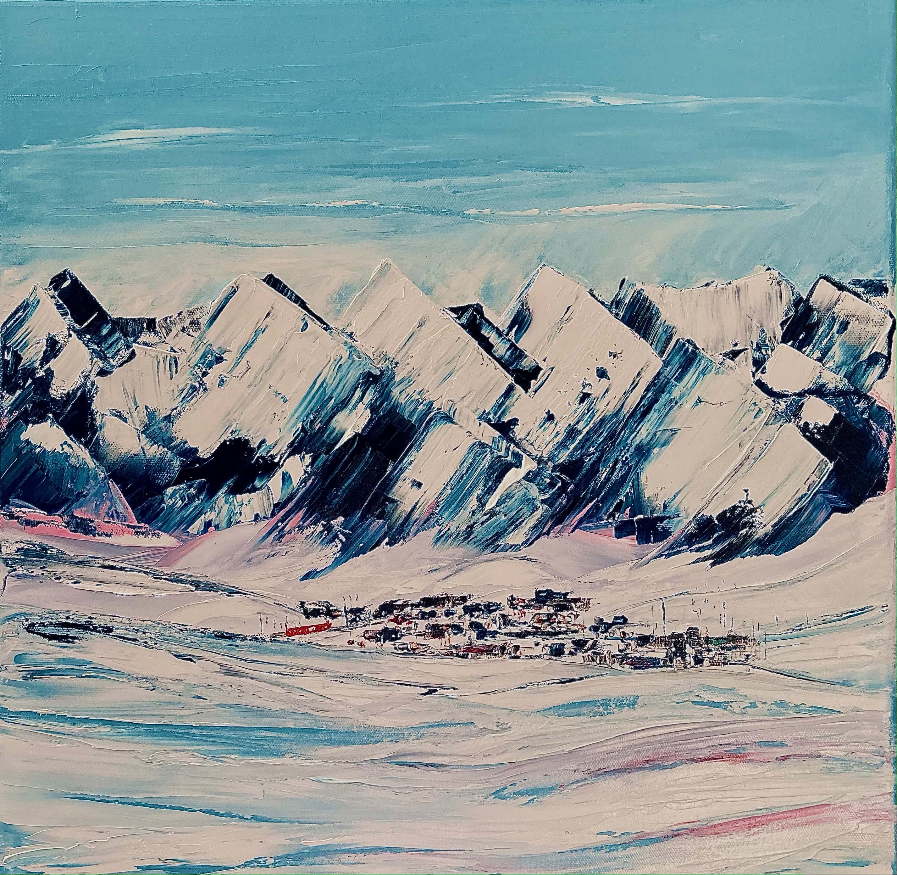 image de la peinture Alpe d'Huez
