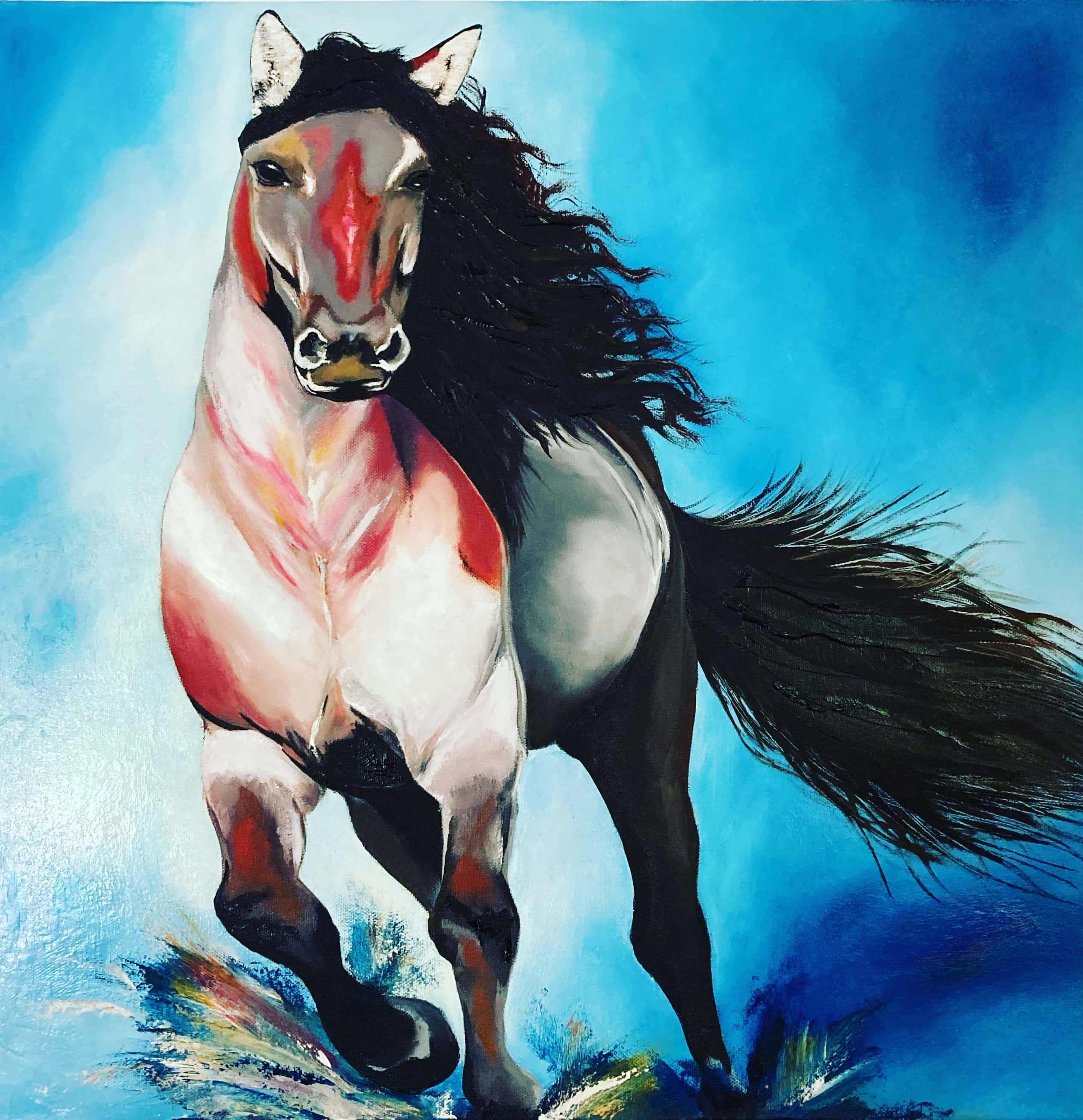 image de la peinture Mon ami