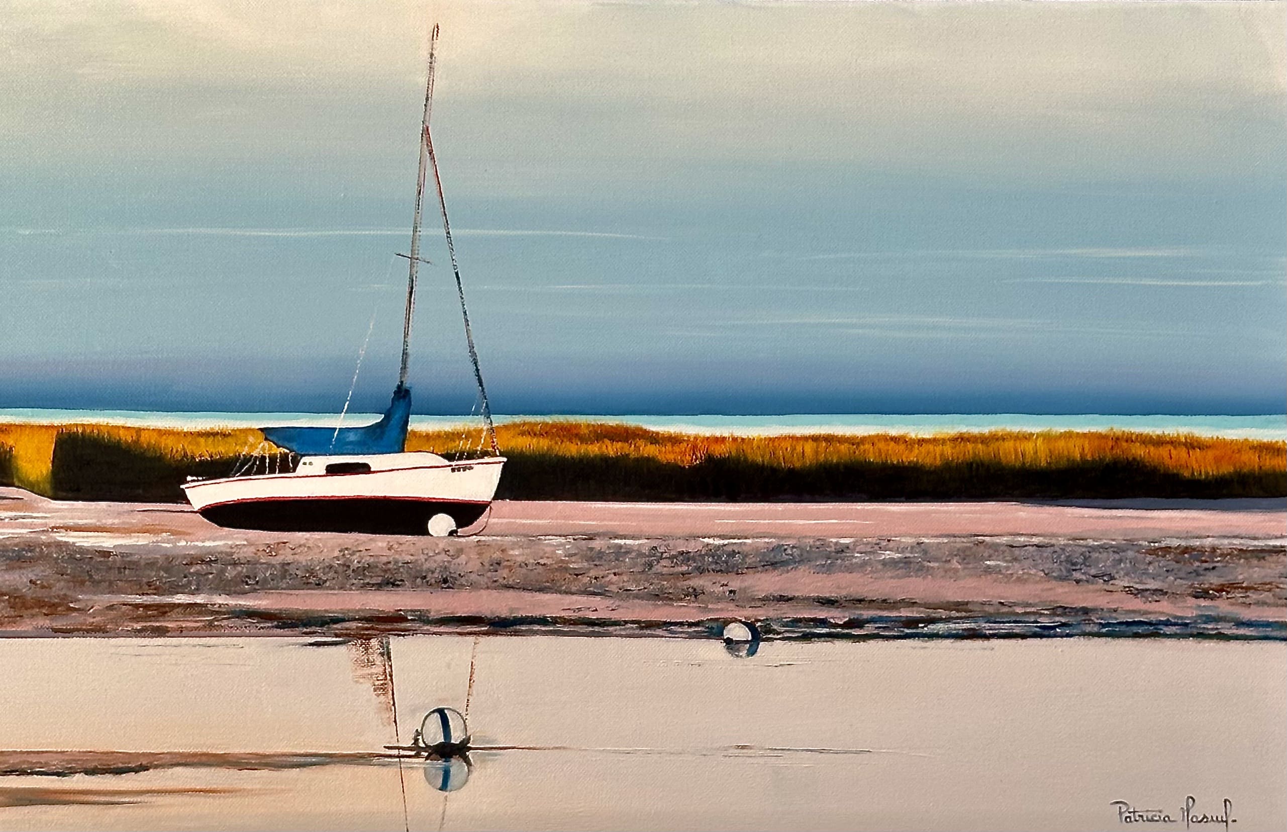 image de la peinture PLAGE A CAPE COD