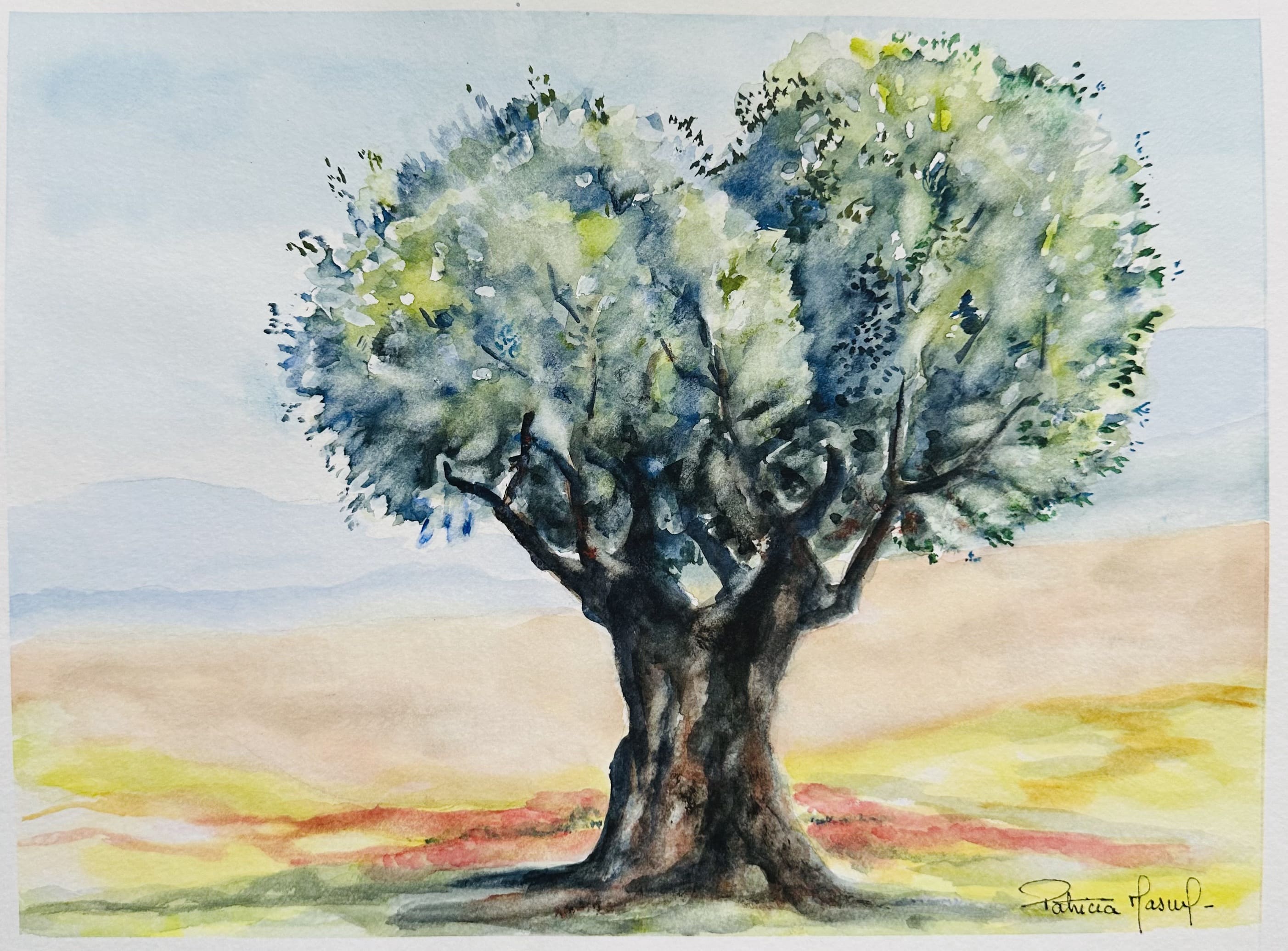 image de la peinture L'OLIVIER