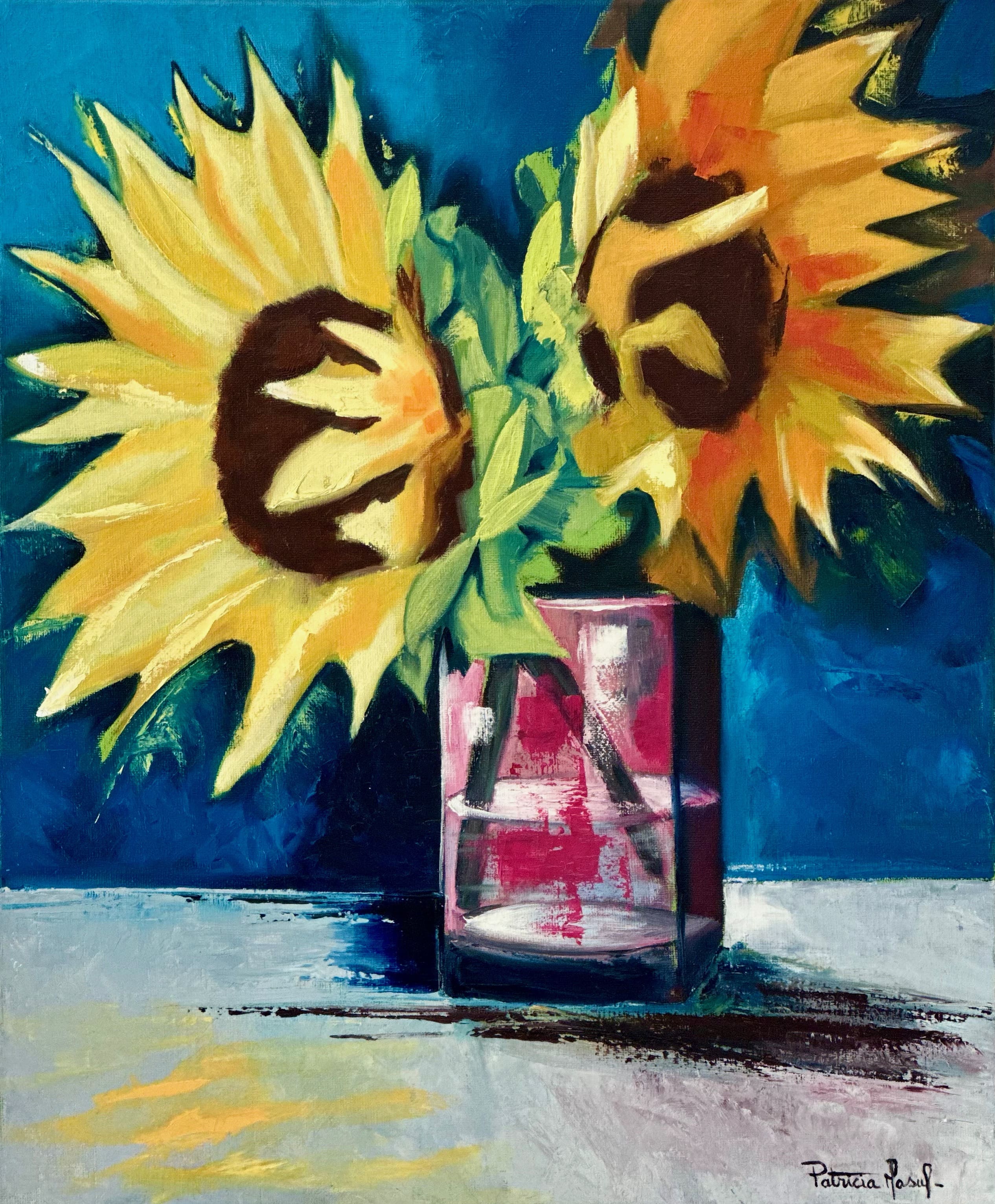 image de la peinture TOURNES VERS LE SOLEIL